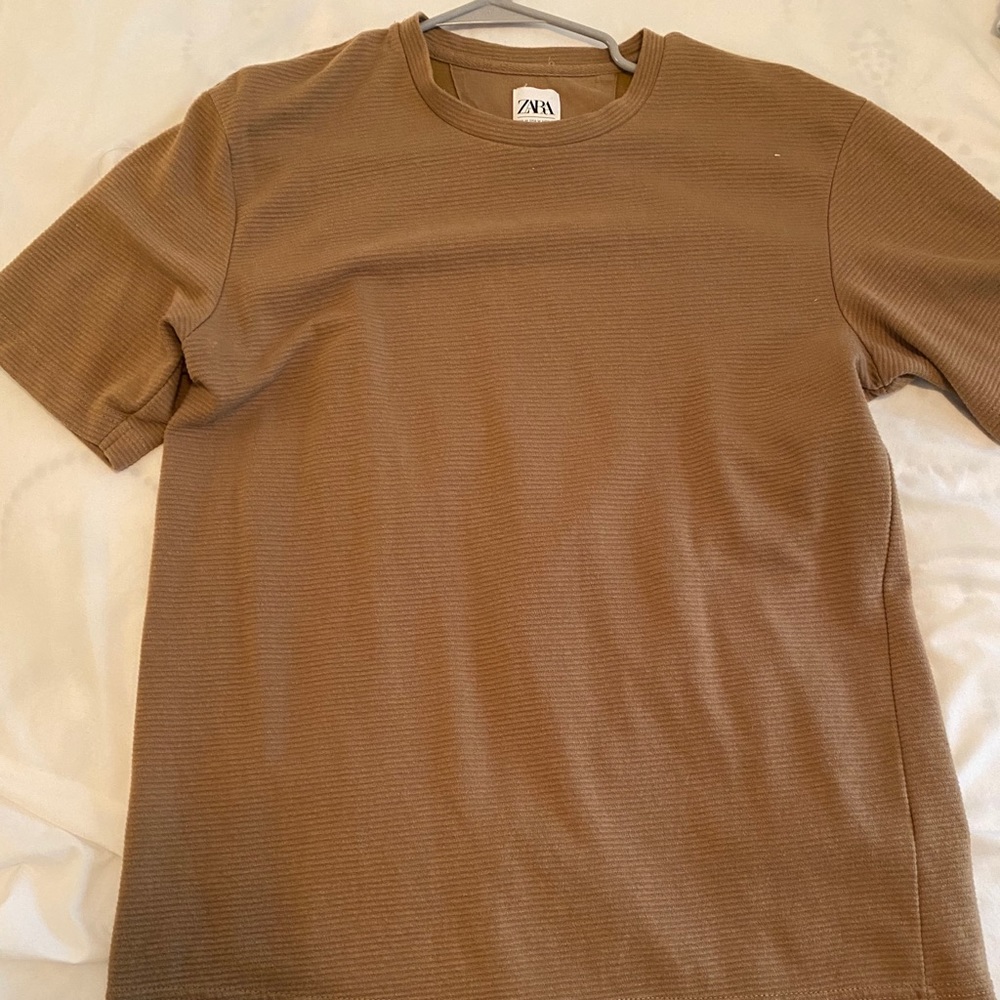 Zara knitted t shirt